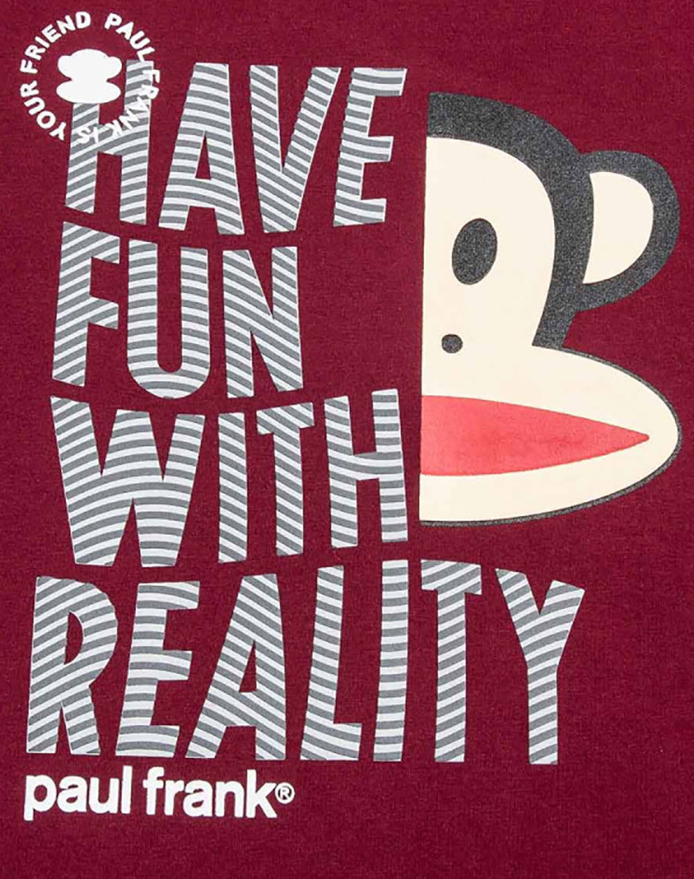 ALOUETTE ΜΠΛΟΥΖΑ PAUL FRANK 00121590-0157 Bordeux φωτογραφία