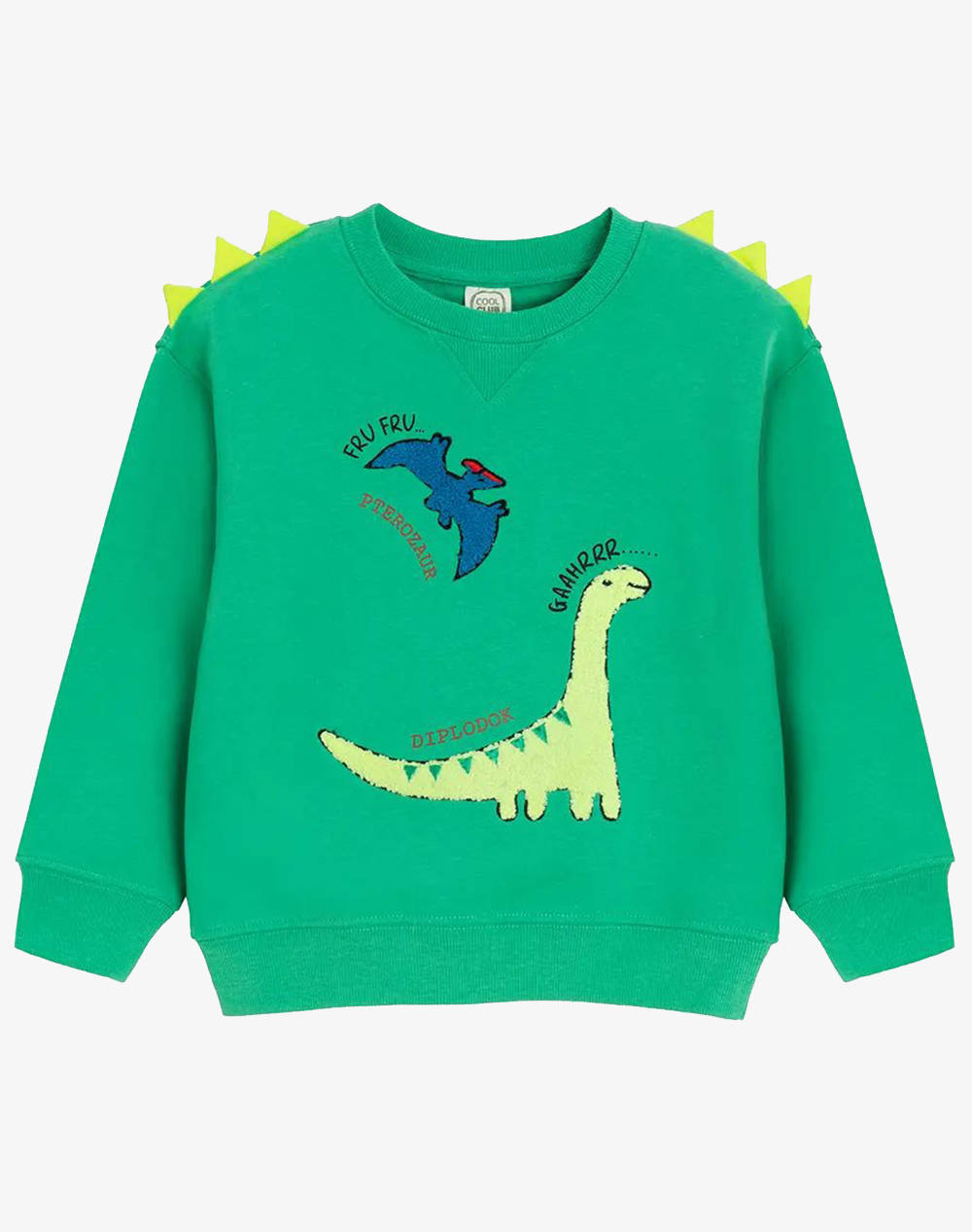 COOL CLUB COOL CLUB Φούτερ ΑΓΟΡΙ (2-8) CCB3010601-GREEN Multi