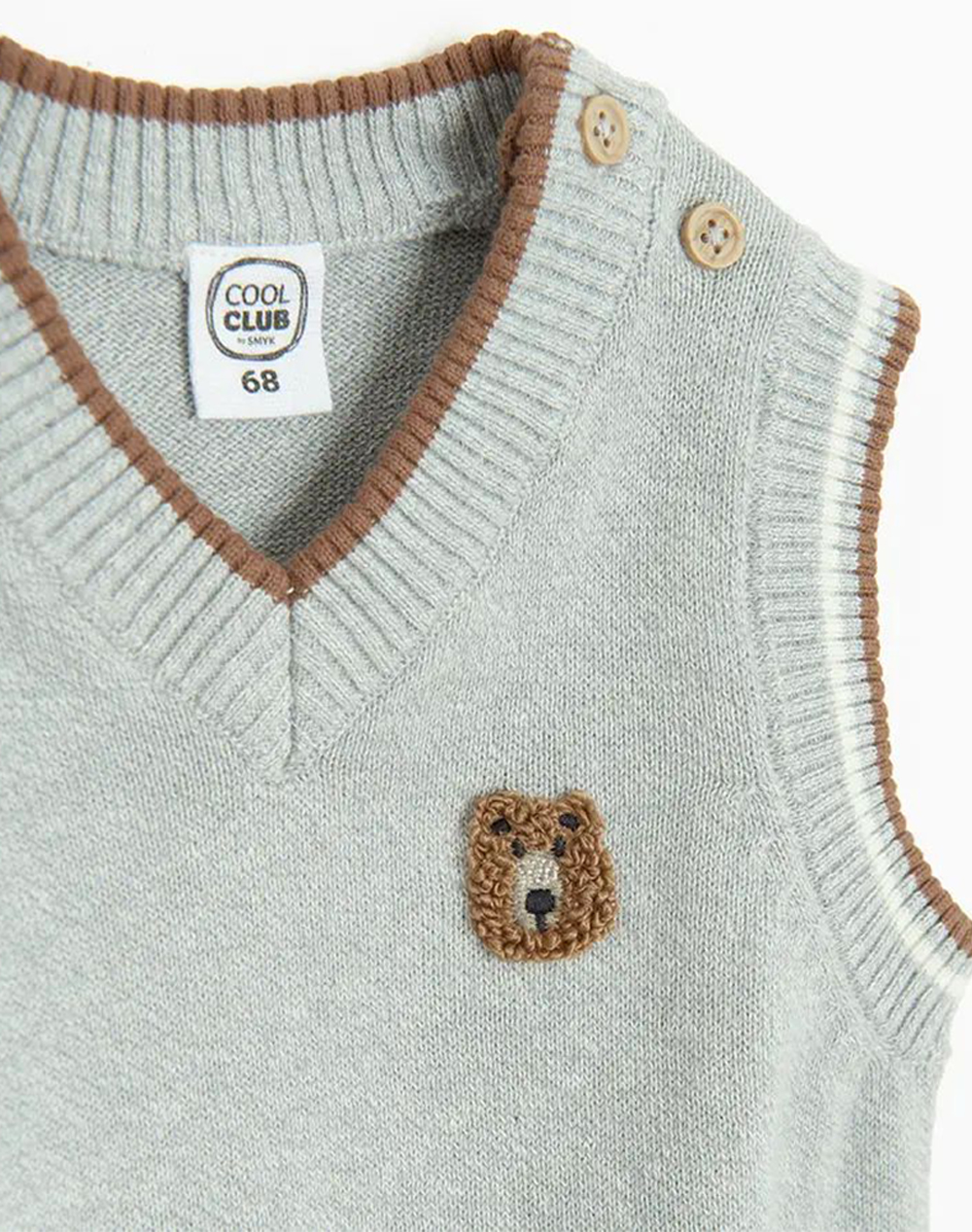 COOL CLUB Καζάκα CCB3102071-GREY Gray φωτογραφία