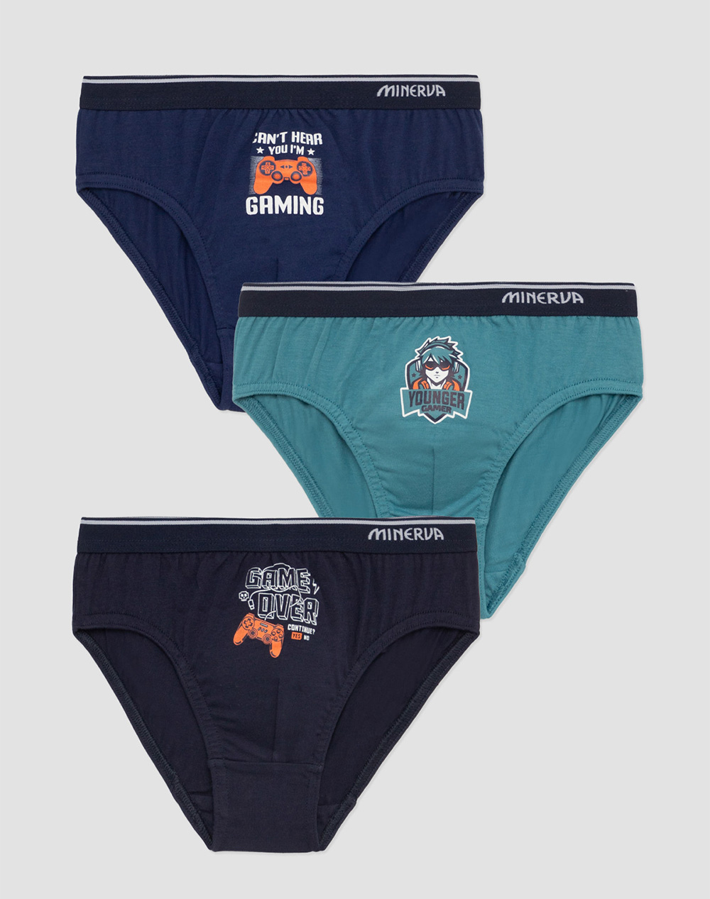 MINERVA MINERVA ΣΛΙΠ ΑΓ.Π/ΕΦ.3PCS GAMER 96-45575-255 Multi