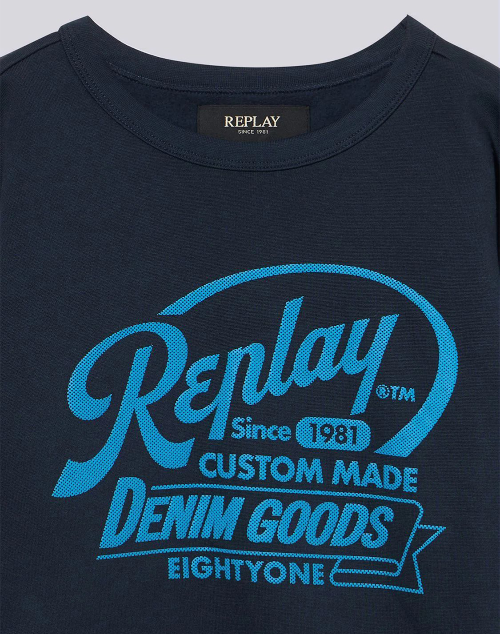 REPLAY ΦΟΥΤΕΡ (FLEECE) SB2064.059.23830-782 Blue φωτογραφία