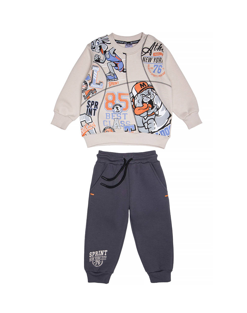 SPRINT SET BABY BOY 252-1014-115 Ivory