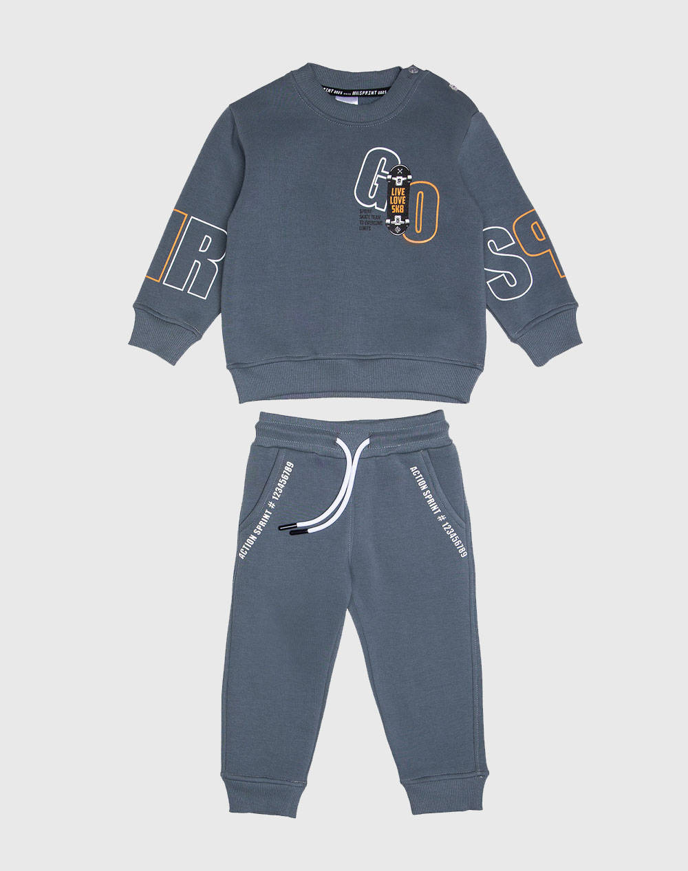 SPRINT SET BABY BOY 252-1015-329 Gray