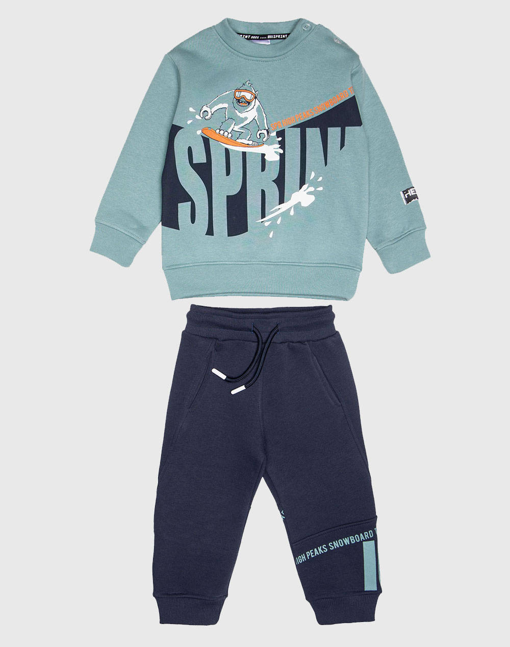 SPRINT SET BABY BOY 252-1005-345 Petrol