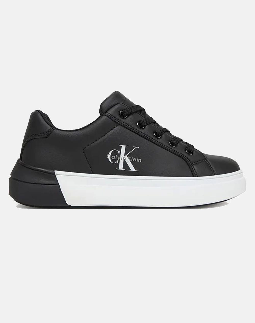 CALVIN KLEIN JEANS LOW CUT LACE-UP SNEAKER V3X9-83165-1355-35-39-999 Black