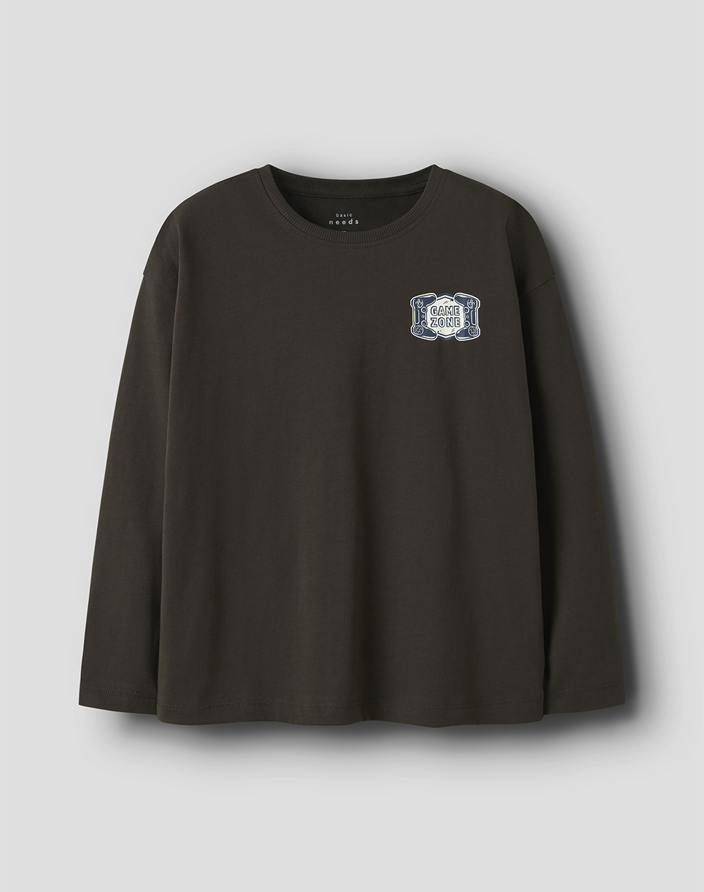 NAME IT NKMVICTOR LS RLX TOP 13234715-DeliciosoGame Zone Brown