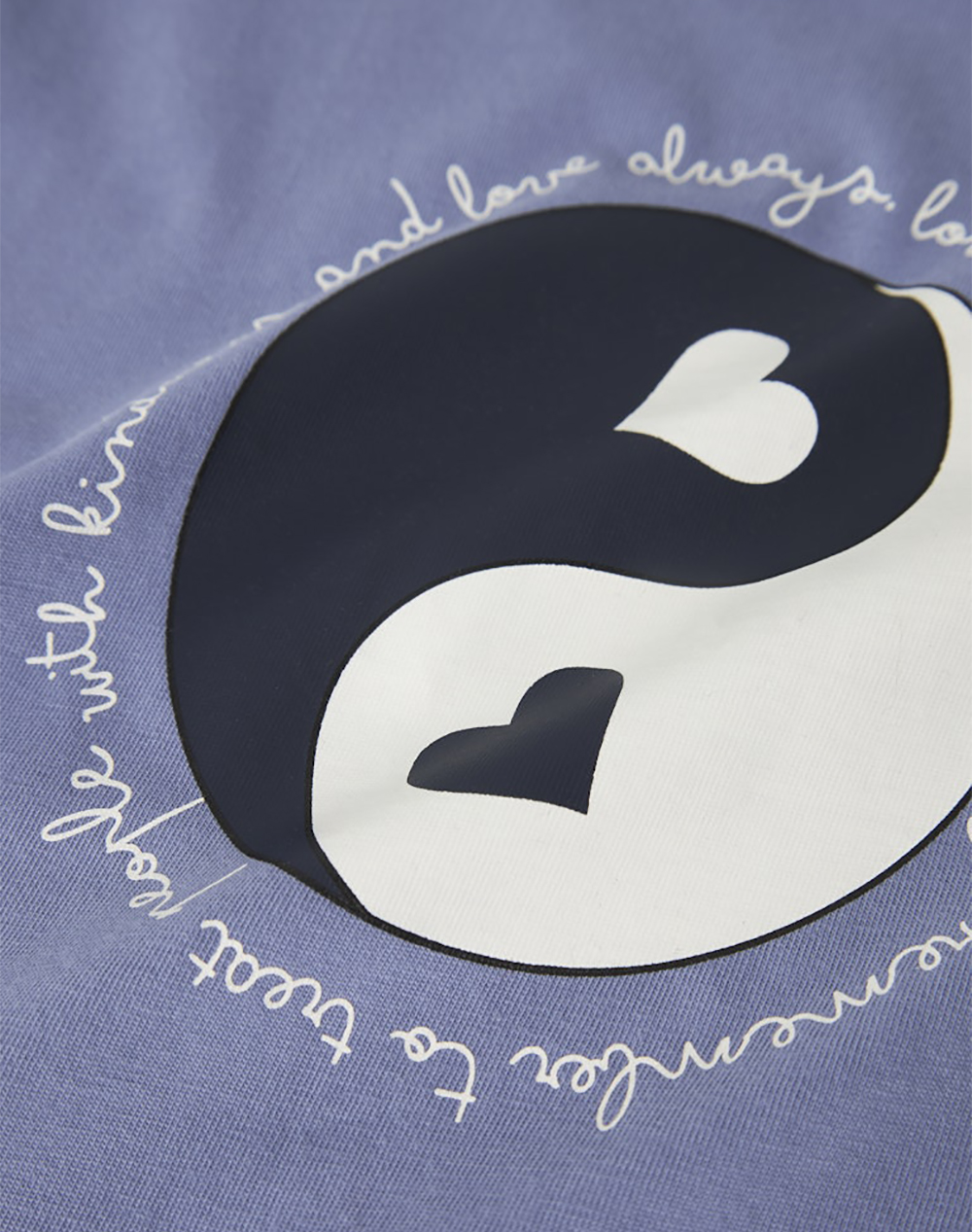NAME IT NKFVEEN LS RLX TOP 13234709-Blue IceYing Yang Mixed φωτογραφία