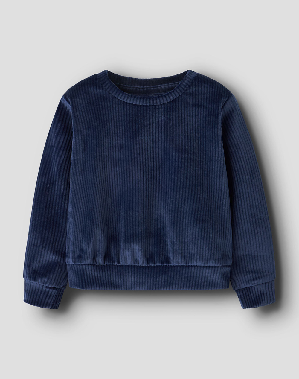 NAME IT NMFVELOA LS VELVET SHORT TOP 13235117-Navy Blazer NavyBlue