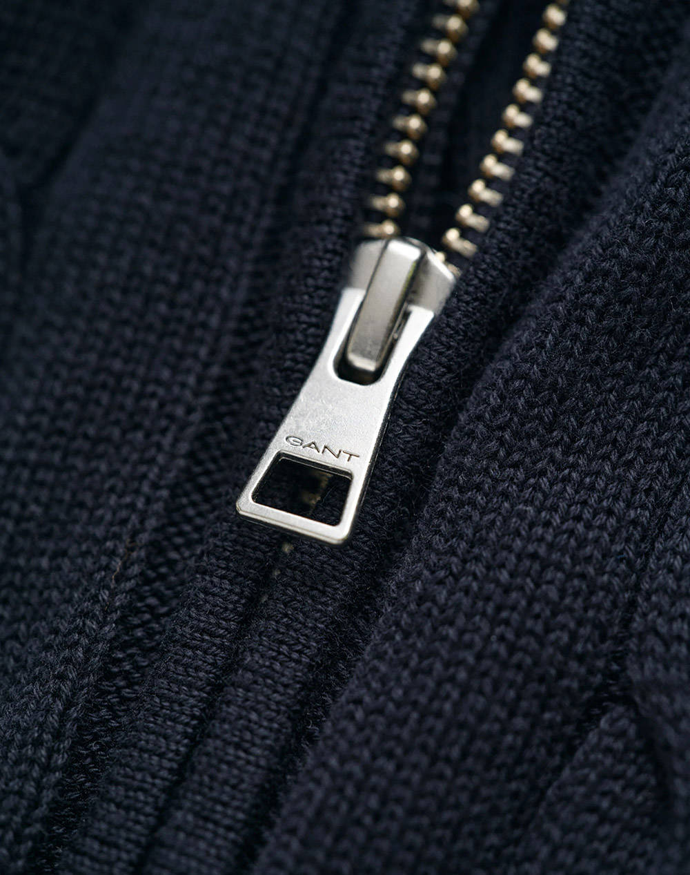 GANT ΠΟΥΛΟΒΕΡ ΜΜ COTTON CABLE HALF ZIP 3G984059-433 DarkBlue φωτογραφία
