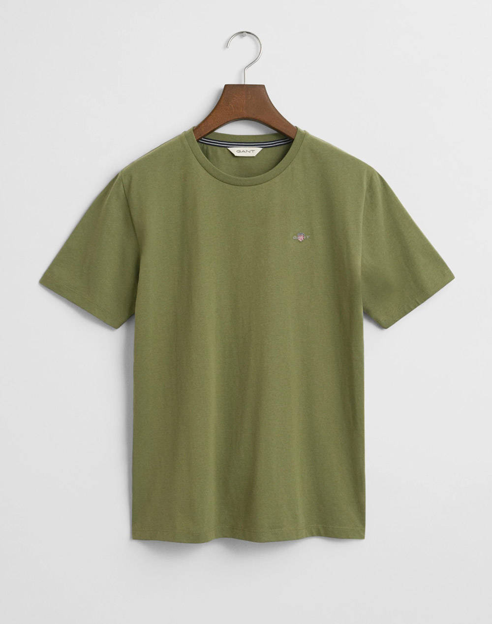 GANT ΜΠΛΟΥΖΑ ΚΜ SHIELD SS T-SHIRT 3G905224-365 Olive