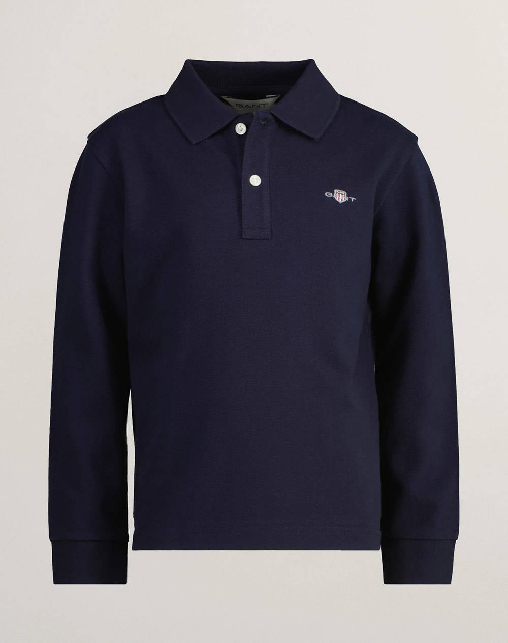 GANT ΜΠΛΟΥΖΑ ΜΜ SHIELD LS PIQUE POLO 3G802550-433 DarkBlue
