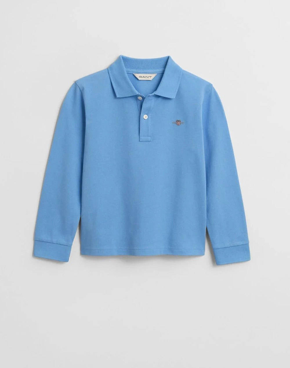 GANT GANT ΜΠΛΟΥΖΑ ΜΜ SHIELD LS PIQUE POLO 3G802550-465 SkyBlue
