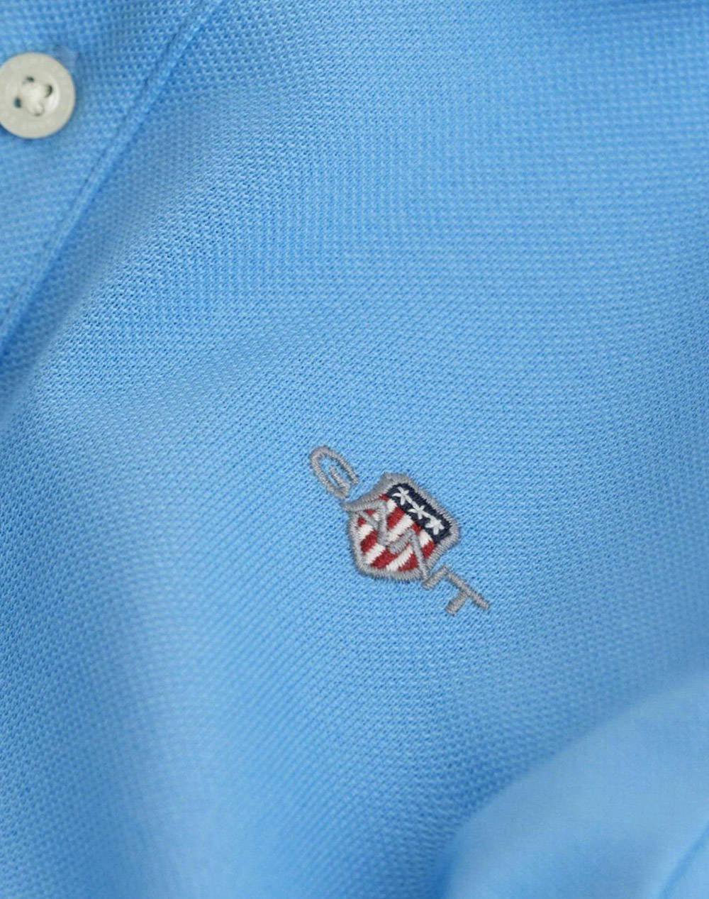 GANT ΜΠΛΟΥΖΑ ΜΜ SHIELD LS PIQUE POLO 3G802550-465 SkyBlue φωτογραφία