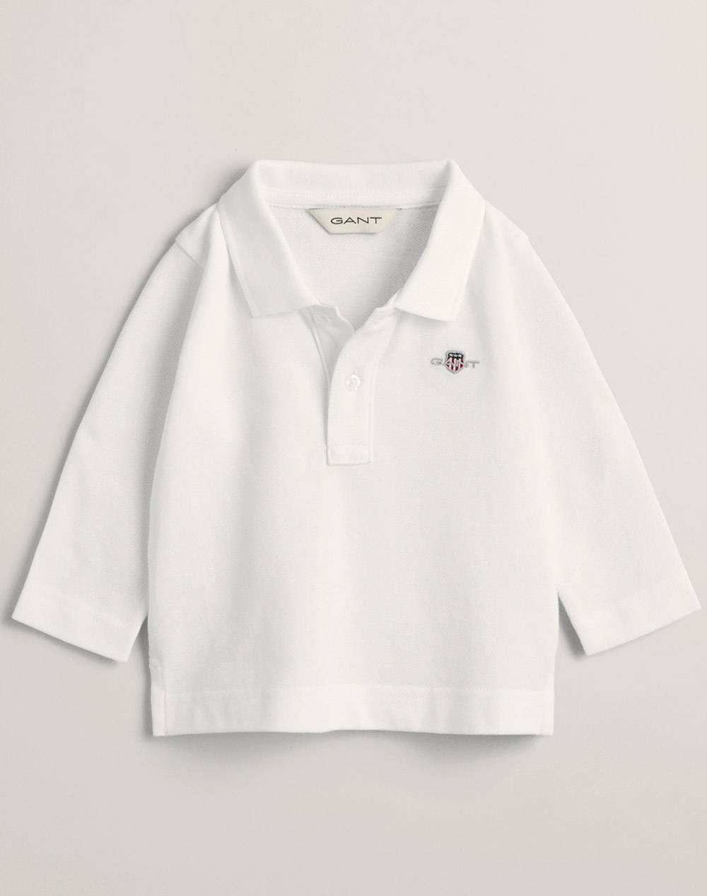 GANT GANT ΜΠΛΟΥΖΑ ΜΜ SHIELD PIQUE LS RUGGER 3G505177-110 White