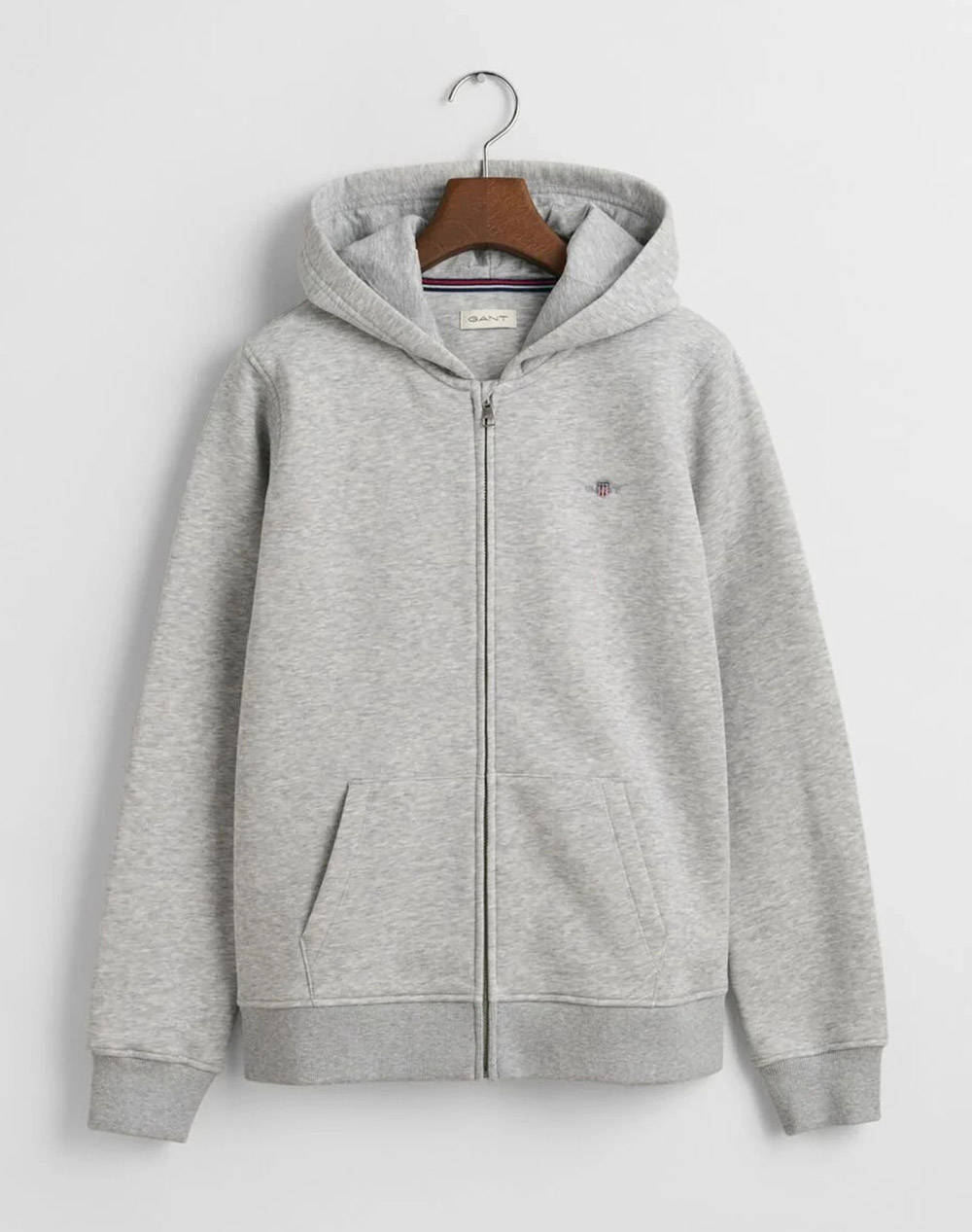 GANT GANT ΦΟΥΤΕΡ ΜΜ SHIELD ZIP HOODIE 3G906900-94 LightGray
