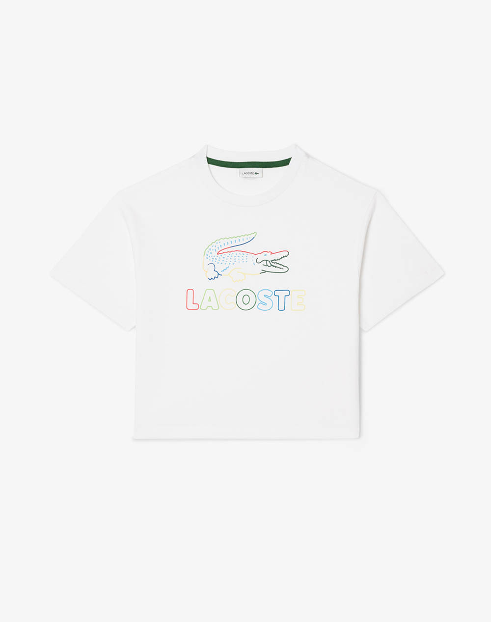 LACOSTE LACOSTE ΜΠΛΟΥΖΑ ΚΜ S/S KNIT TOP 3TJ1282-001 White