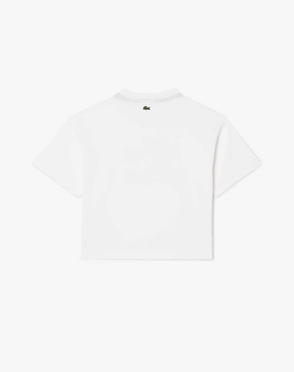 LACOSTE ΜΠΛΟΥΖΑ ΚΜ S/S KNIT TOP 3TJ1282-001 White φωτογραφία