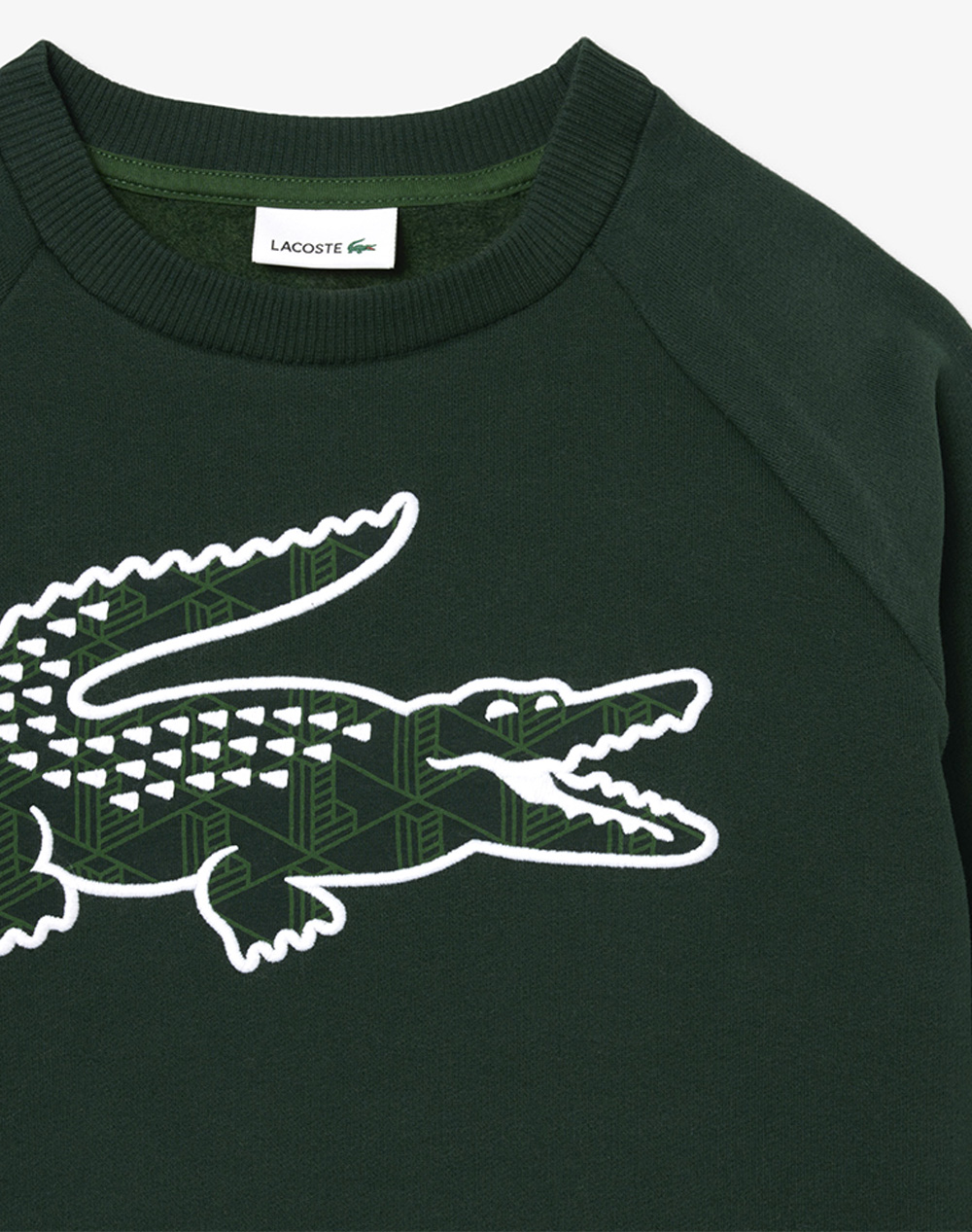 LACOSTE ΜΠΛΟΥΖΑ ΦΟΥΤΕΡ ΜΜ 3SJ0914-YZP DarkGreen φωτογραφία