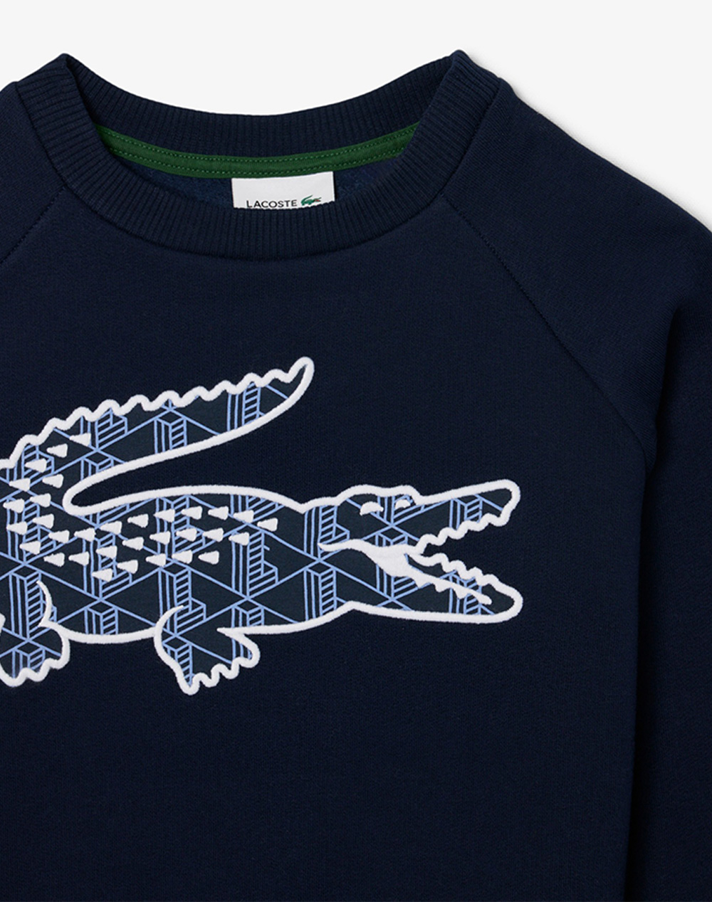 LACOSTE ΜΠΛΟΥΖΑ ΦΟΥΤΕΡ ΜΜ 3SJ0914-166 NavyBlue φωτογραφία