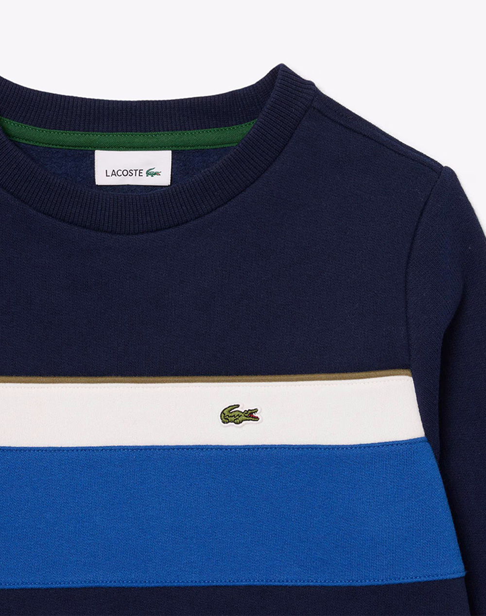 LACOSTE ΦΟΥΤΕΡ ΜΜ COLORBLOCK CREW 3SJ0933-5IZ NavyBlue φωτογραφία