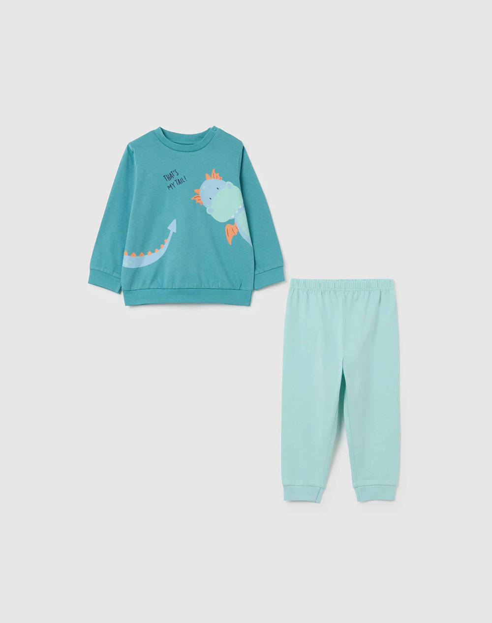 OVS OVS PYJAMA UNISEX 2396039-PASTEL TURQUOISE Turquoise