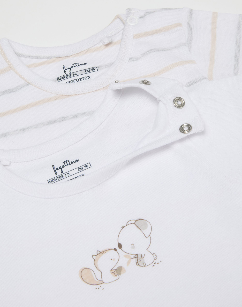 OVS PK2 BODY UNISEX MM 2419020-BRIGHT WHITE Mixed φωτογραφία