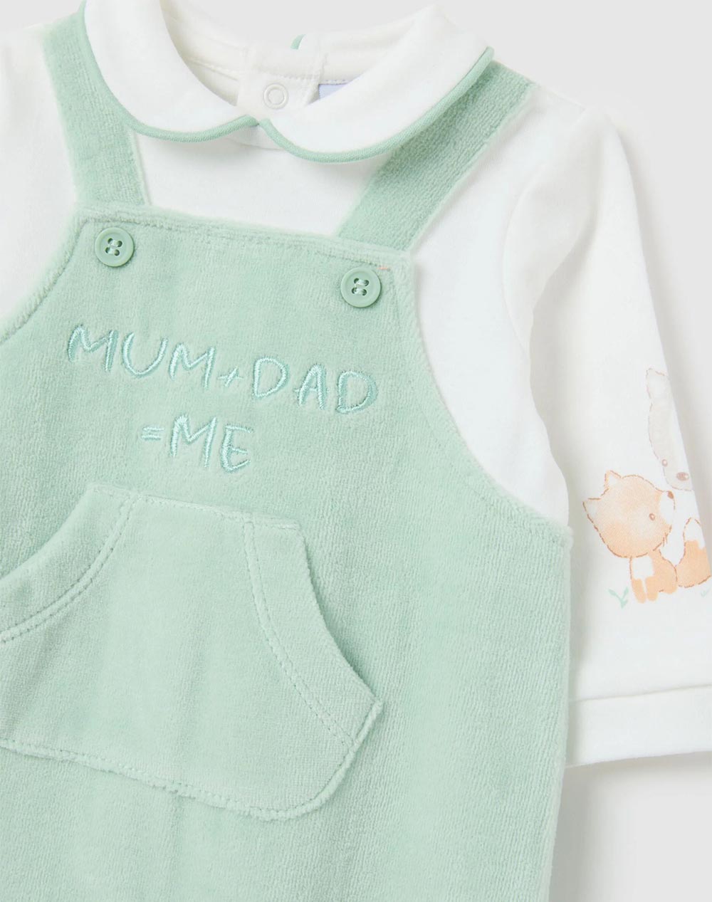 OVS ROMPER 2458390-AQUA FOAM Multi φωτογραφία