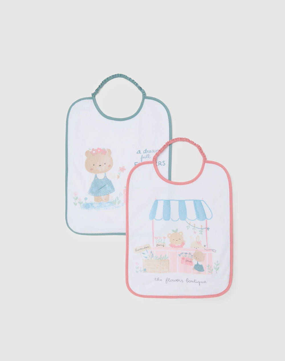 OVS OVS PK2 PEVA BIBS 2458373-SUGAR SWIZZLE Multi