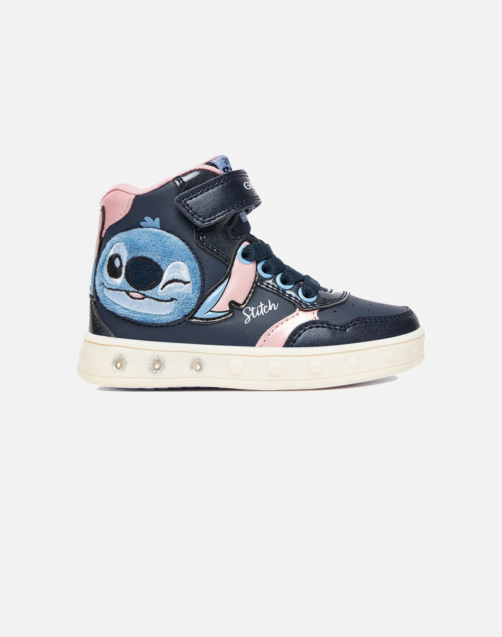 GEOX J SKYLIN GIRL H - SYNT.LEA+PEA J568WH0BCKNC0694 24-27-C0694 NavyBlue