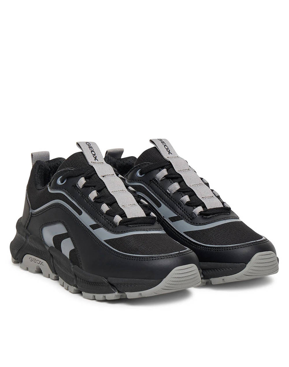 GEOX J FLEXYPER PLUS B - NYLON+GEOB J56MVB0FU54C0017 28-35-C0017 Black φωτογραφία