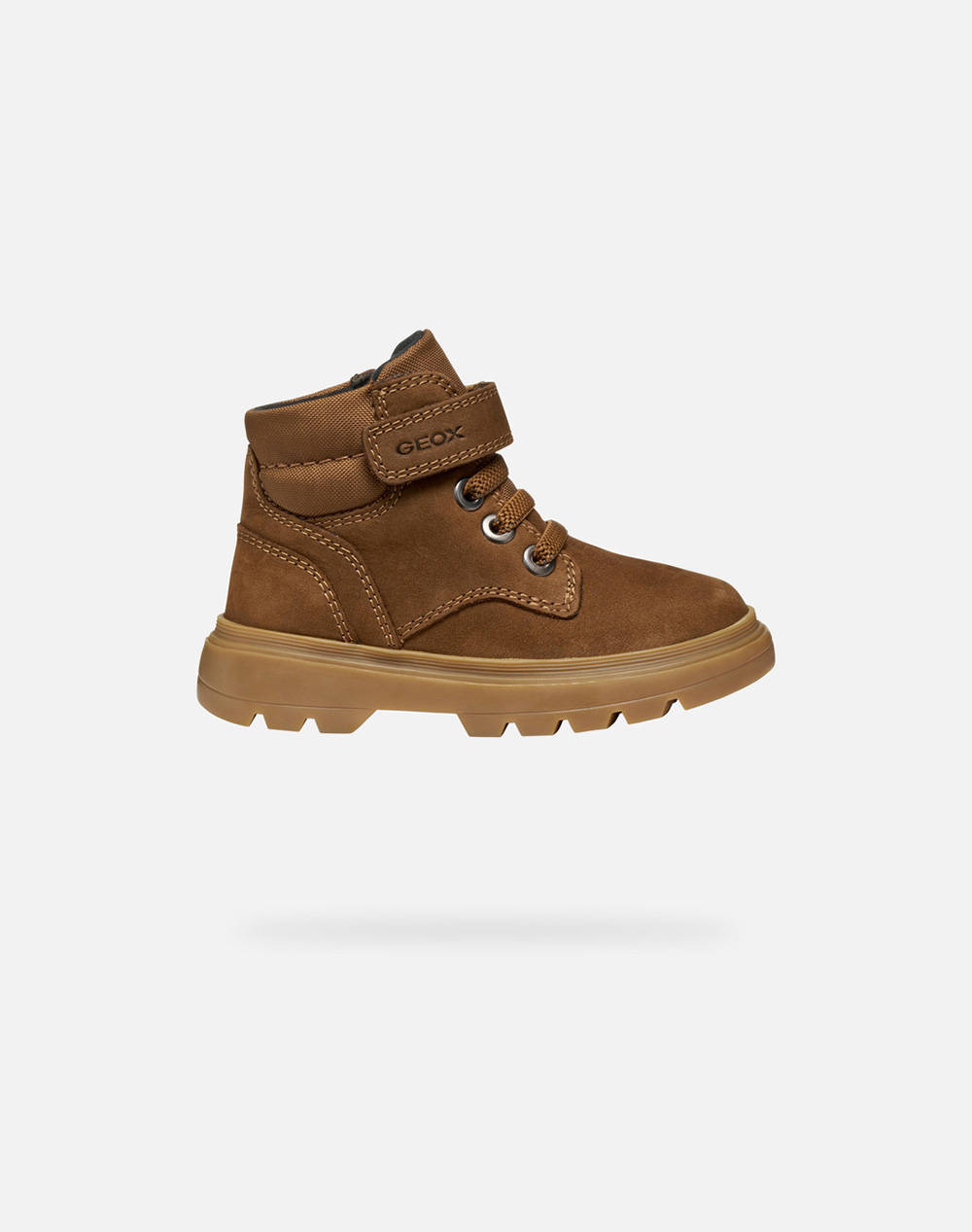 GEOX GEOX B KIDDARTAH B - NUBUCK+NYLON B4662B032FUC6777 24-27-C6777 Brown