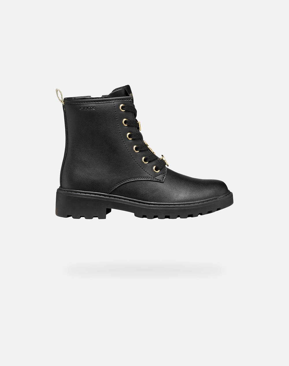 GEOX J CASEY GIRL B - SYNT.LEA J5620B000BCC9999 28-35-C9999 Black