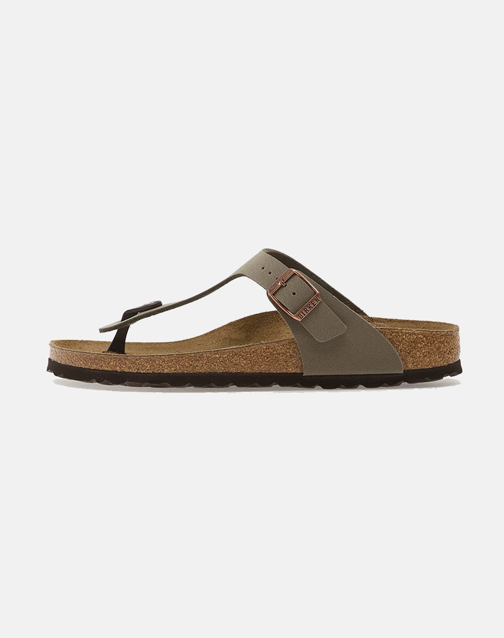 Birkenstock Synthetics Gizeh Bfbc Stone 35 - 46 Regular Core Essential Παπουτσι Unisex 43391003546-Stone Gray Γυναικεία παπούτσια Εσπαντριγιες 
