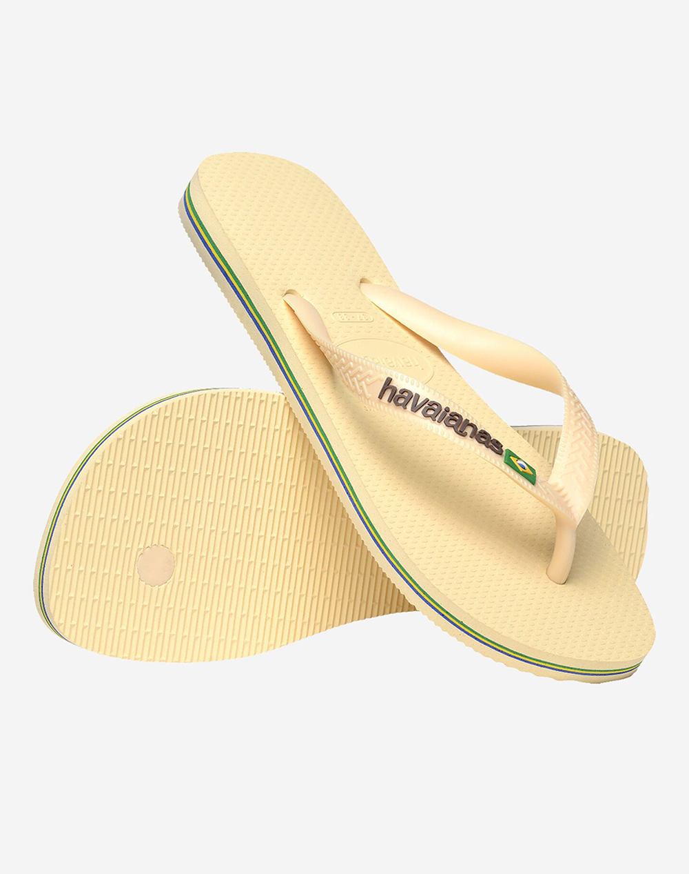 Havaianas Hav Brasil Logo 4110850-09256 Cream Γυναικεία παπούτσια Σαγιοναρες Politikos Shop Πολιτικός