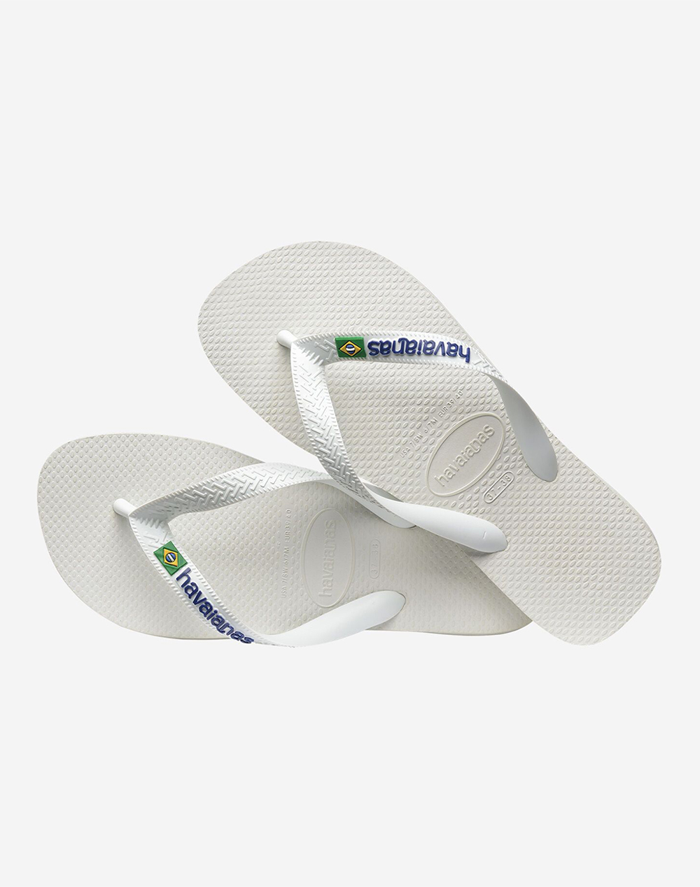 Havaianas Hav Brasil Logo 4110850-00001 White Γυναικεία παπούτσια Σαγιοναρες Politikos Shop Πολιτικός