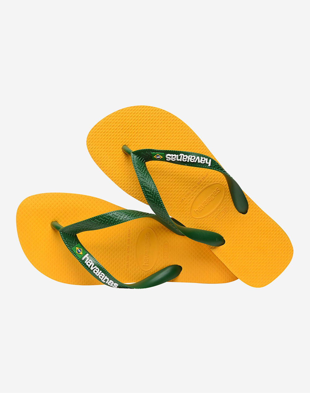 Havaianas Hav Brasil Logo 4110850-01740 Yellow Γυναικεία παπούτσια Σαγιοναρες Politikos Shop Πολιτικός