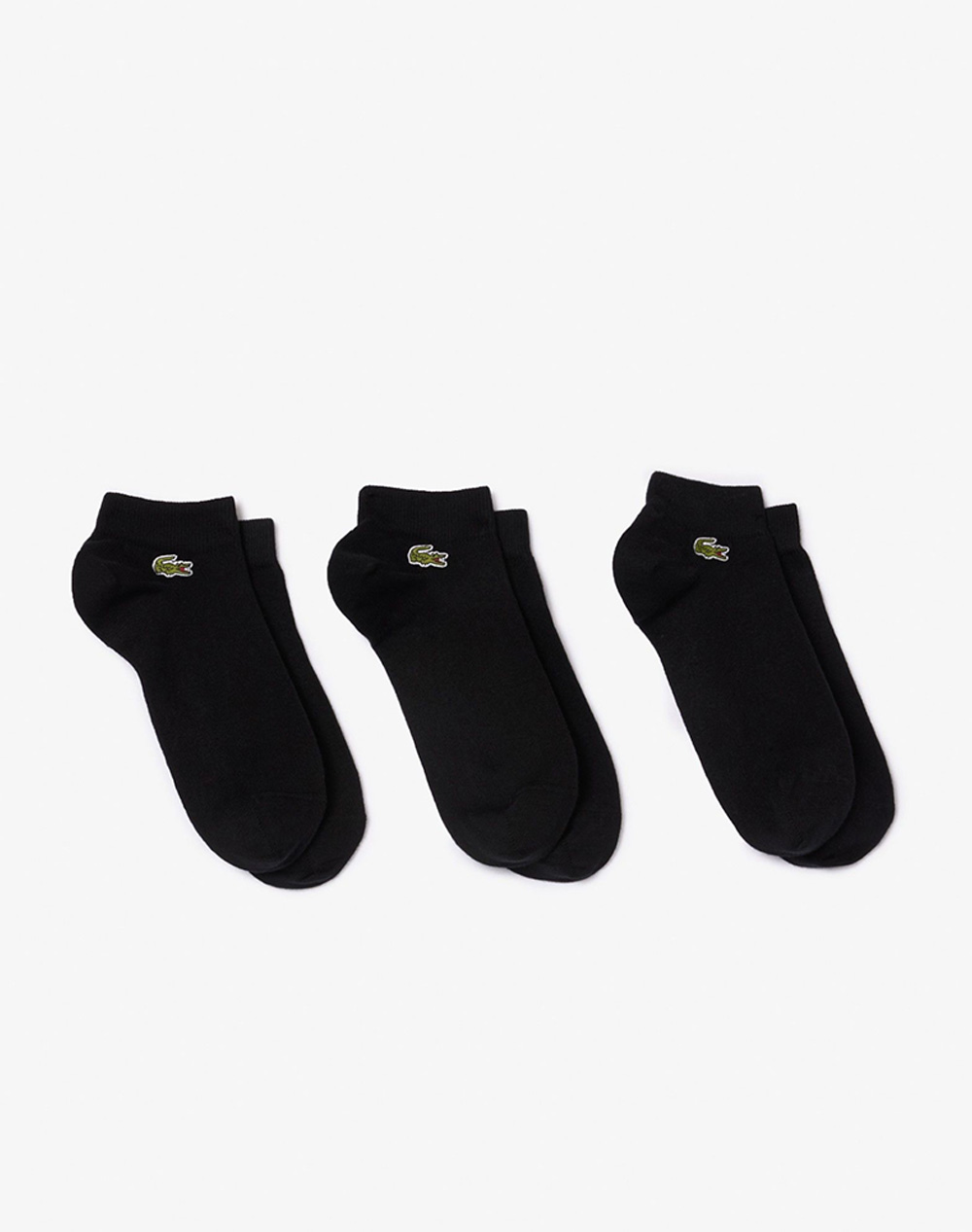 LACOSTE ΚΑΛΤΣΕΣ ΣΕΤ 3 ΤΕΜ SOCKS 3RA2917-8VM Black