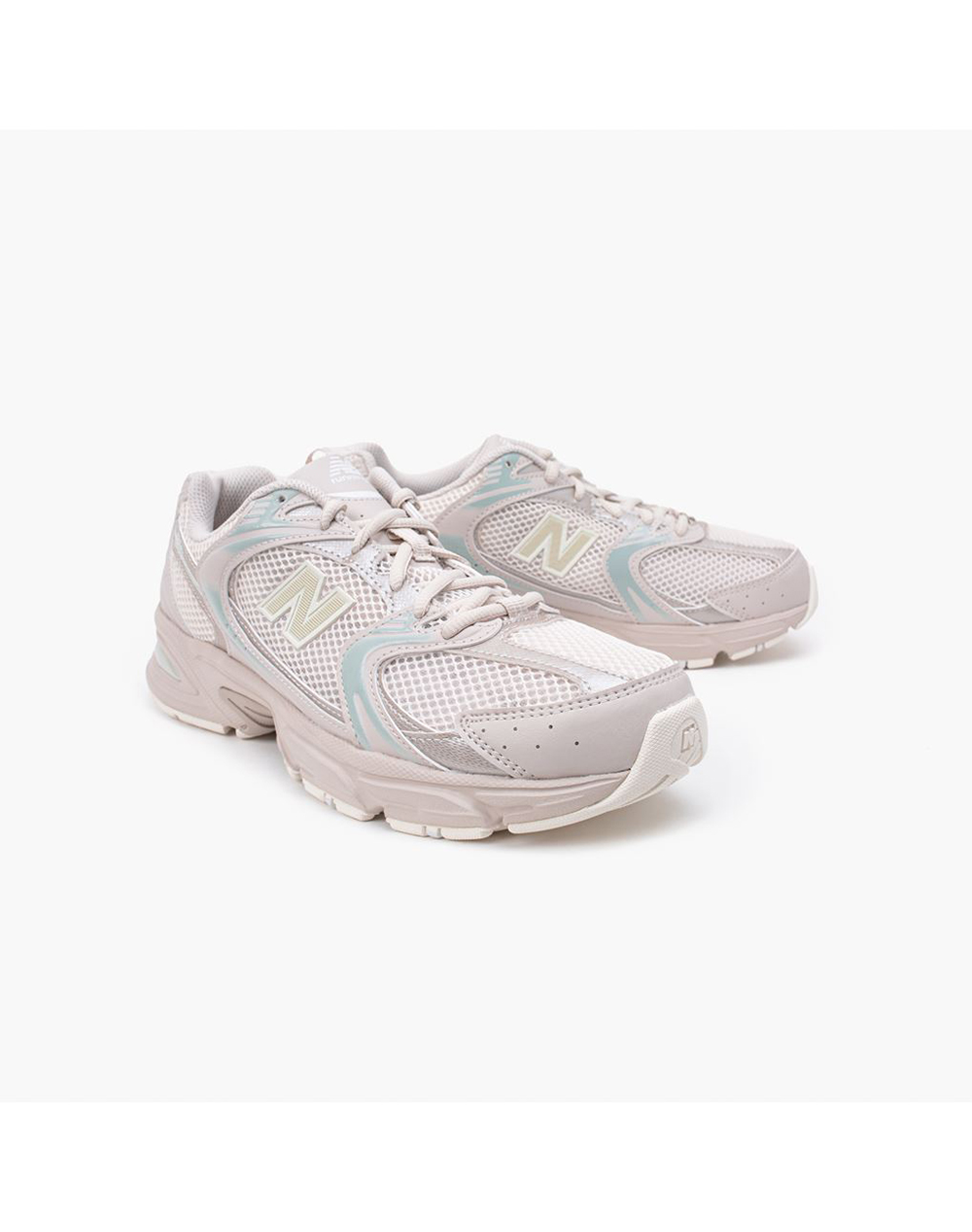 New Balance 530 - Παπουτσι Classics Mr530Aa-D Ecru Γυναικεία αθλητικά παπούτσια Politikos Shop Πολιτικός