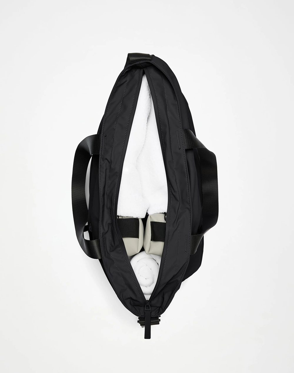 Rains Dash Messenger Tote Bag W3 16430-149 Biege Γυναικεία αξεσουάρ τσάντες Politikos Shop Πολιτικός
