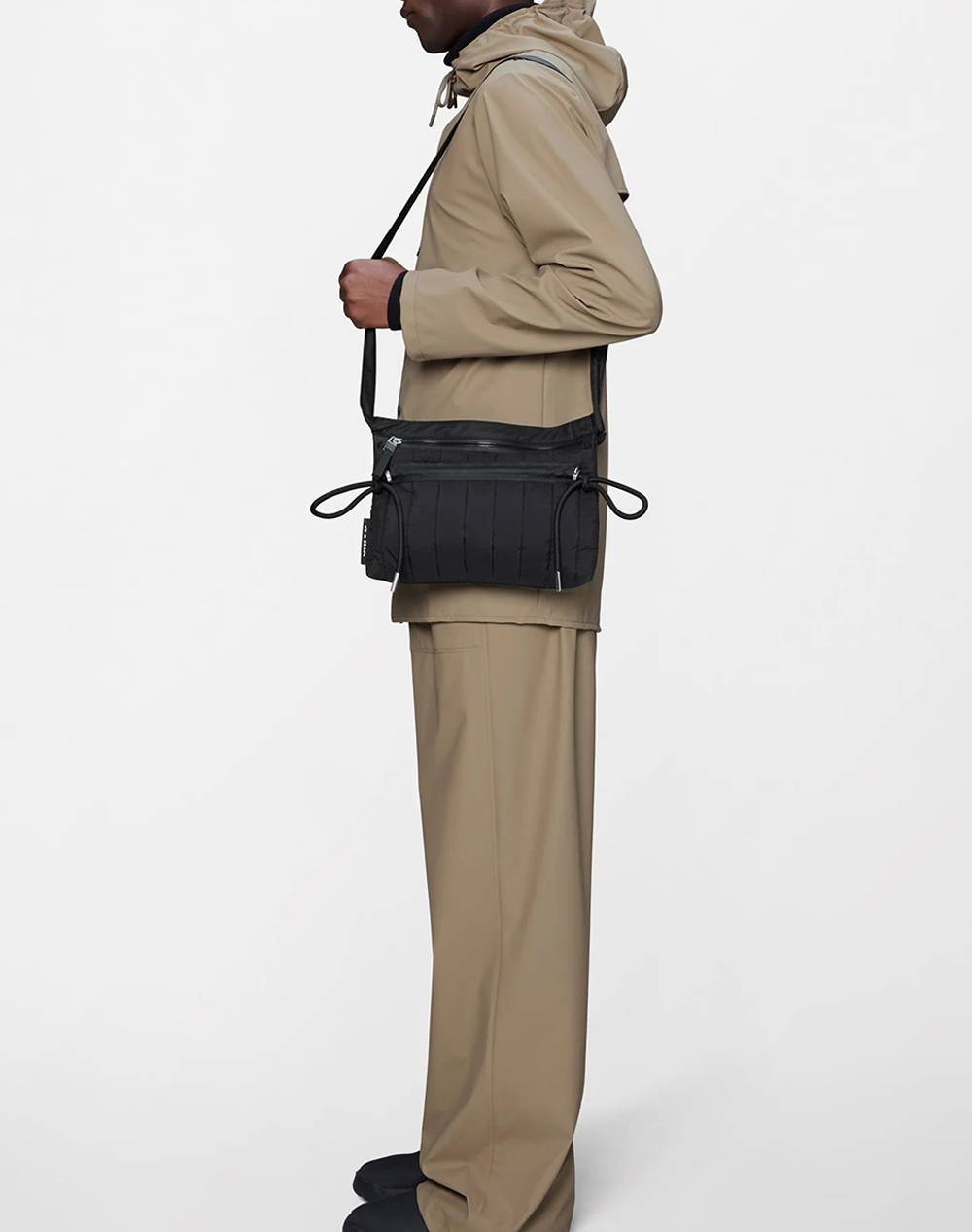 Rains Koya Vision Crossbody 21010-001 Black Γυναικεία αξεσουάρ τσάντες Politikos Shop Πολιτικός