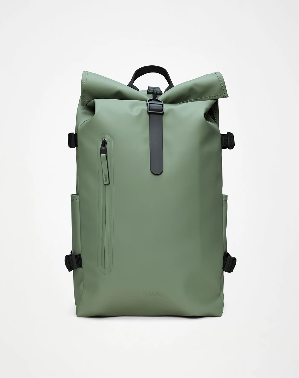 RAINS Rolltop Rucksack Large W3 14590-145 GreenSnake