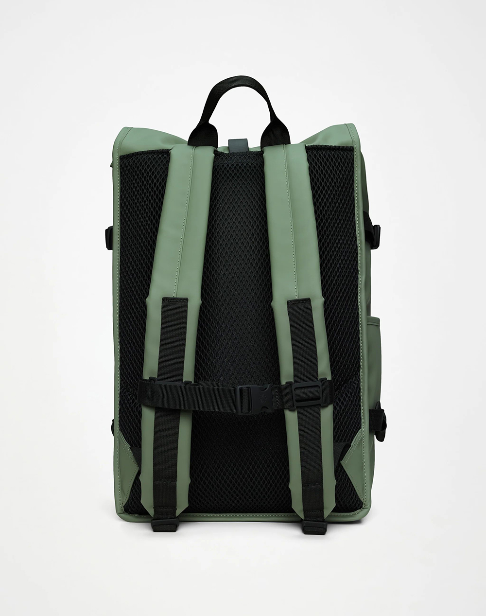 RAINS Rolltop Rucksack Large W3 14590-145 GreenSnake φωτογραφία