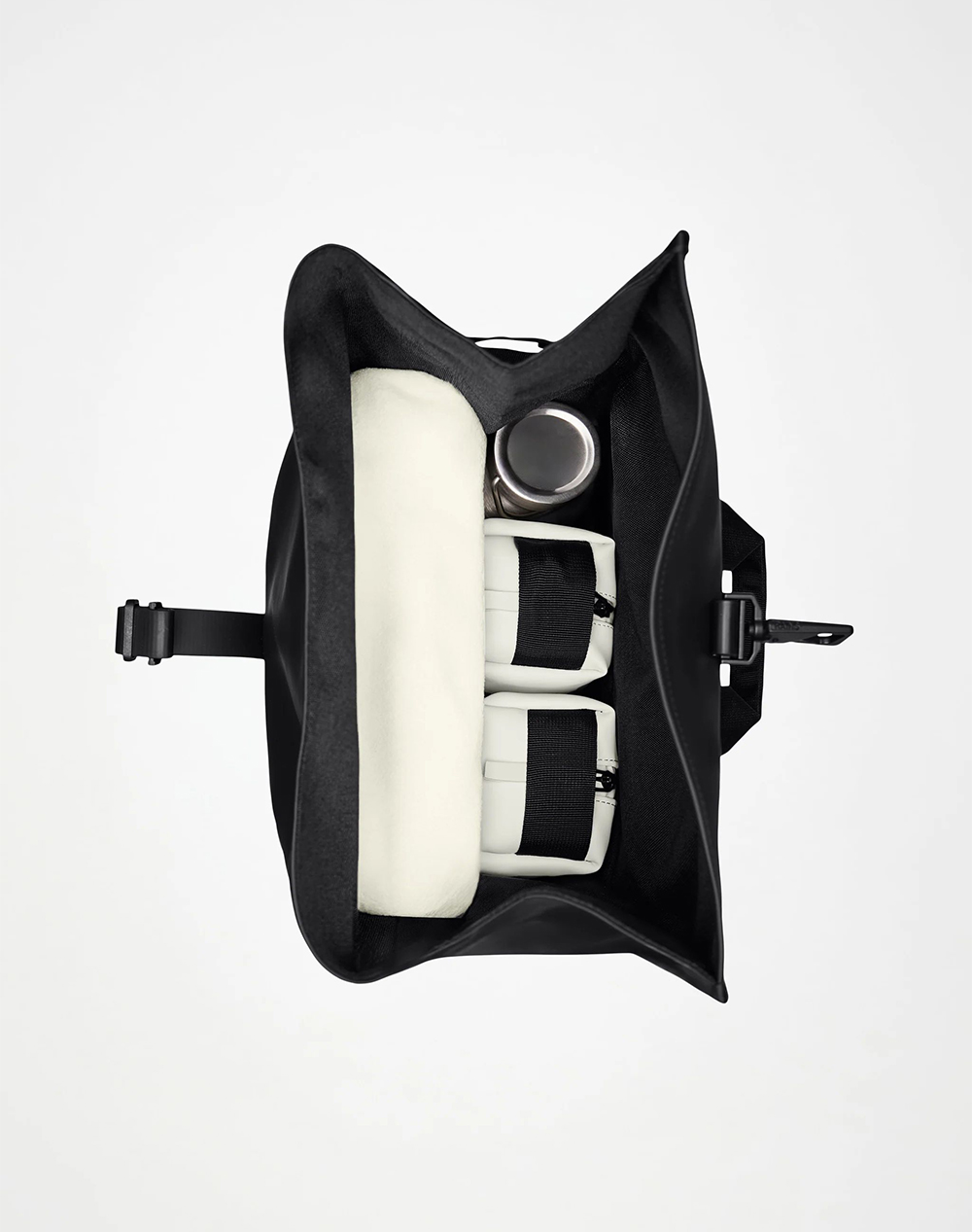 RAINS Rolltop Rucksack Large W3 14590-145 GreenSnake φωτογραφία