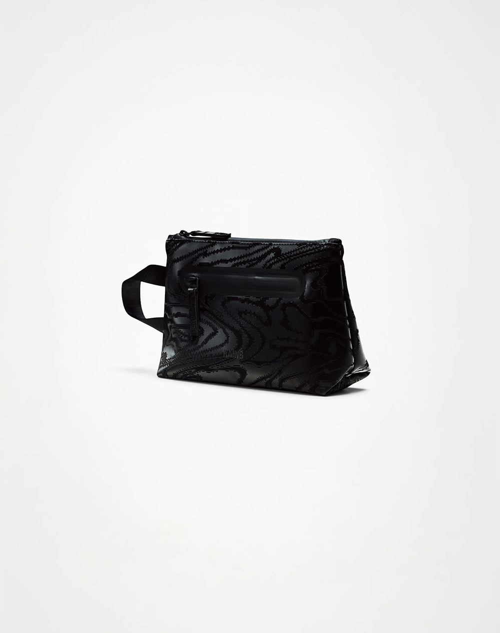 RAINS Cosmetic Bag Zip W3 16250-151 JetBlack φωτογραφία