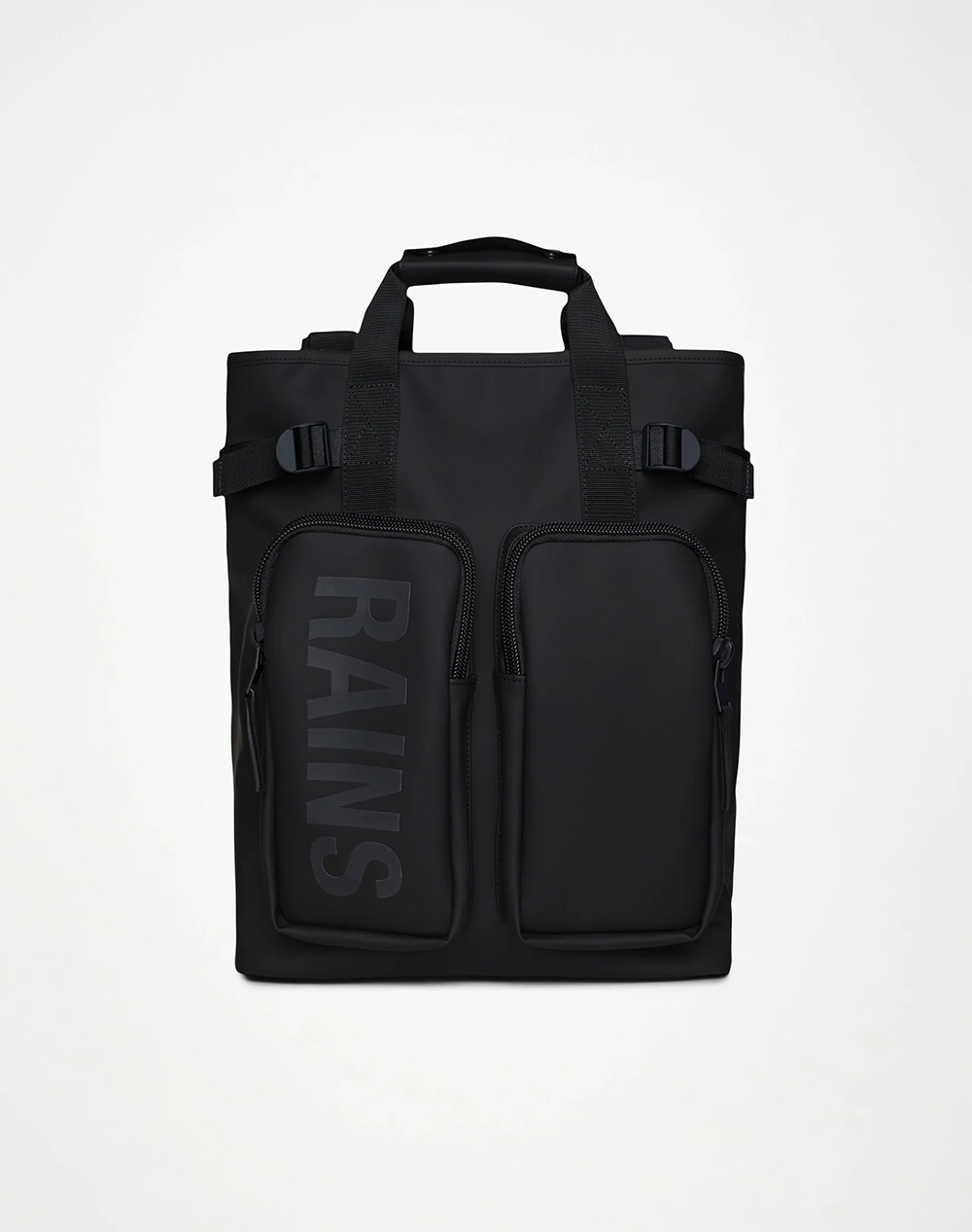 RAINS Texel Tote Backpack W3 14240-001 Black