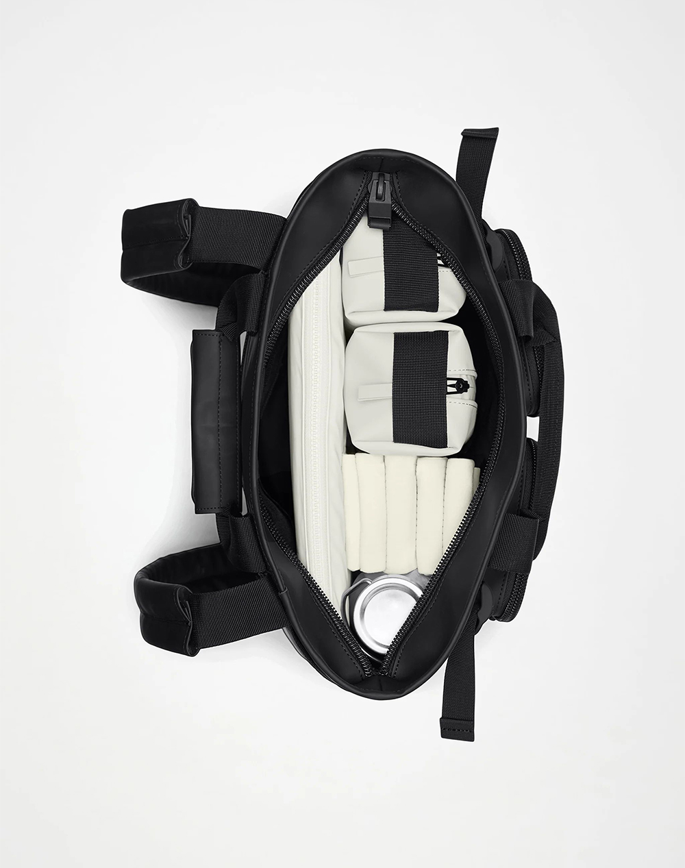 Rains Texel Tote Backpack W3 14240-001 Black Γυναικεία αξεσουάρ τσάντες Politikos Shop Πολιτικός