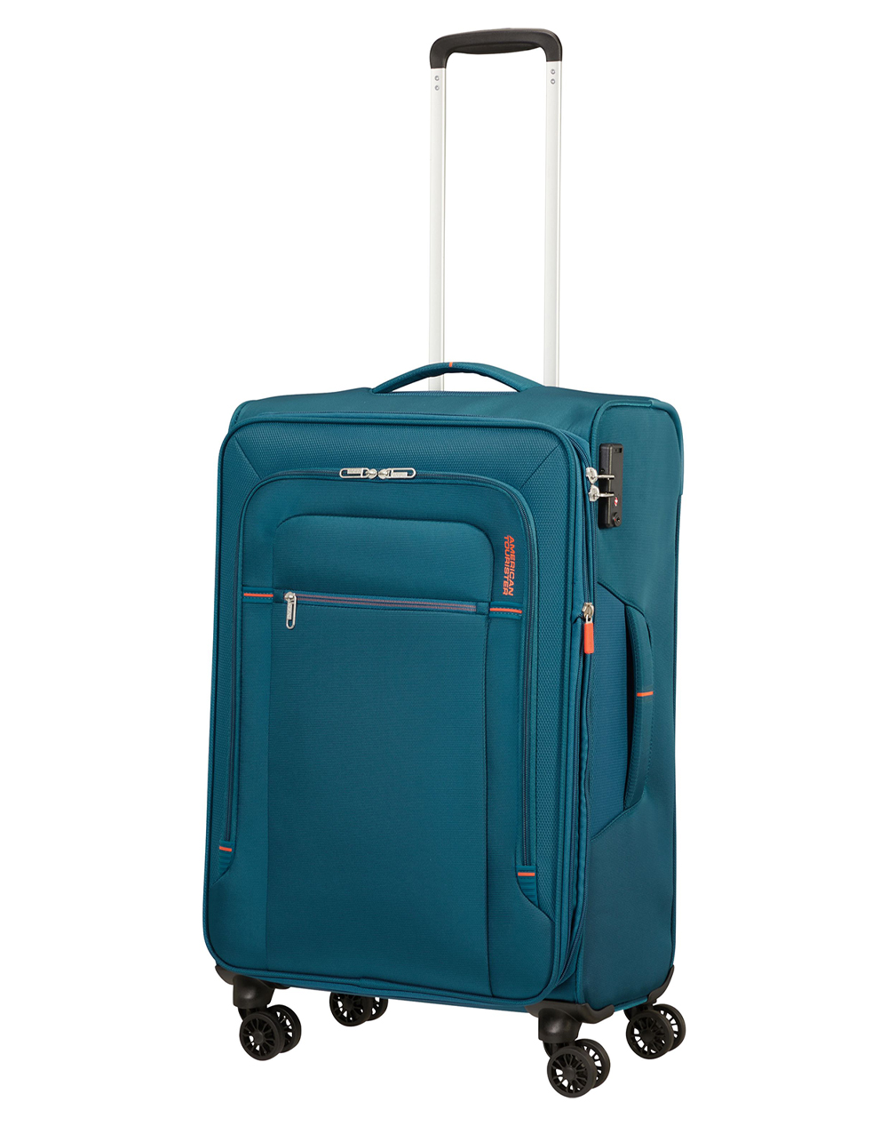 American Tourister Βαλιτσα Crosstrack Exp 133190-Sm6032-Sm6032 Petrol Γυναικεία αξεσουάρ Είδη Ταξιδιου Βαλιτσες & Sac Voyage Politikos Shop Πολιτικός