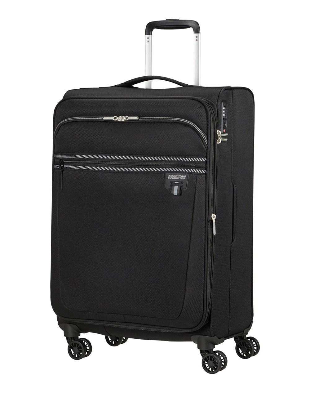 American Tourister Βαλιτσα Aerospin 153538-Sm1041-Sm1041 Black Γυναικεία αξεσουάρ Είδη Ταξιδιου Βαλιτσες & Sac Voyage Politikos Shop Πολιτικός