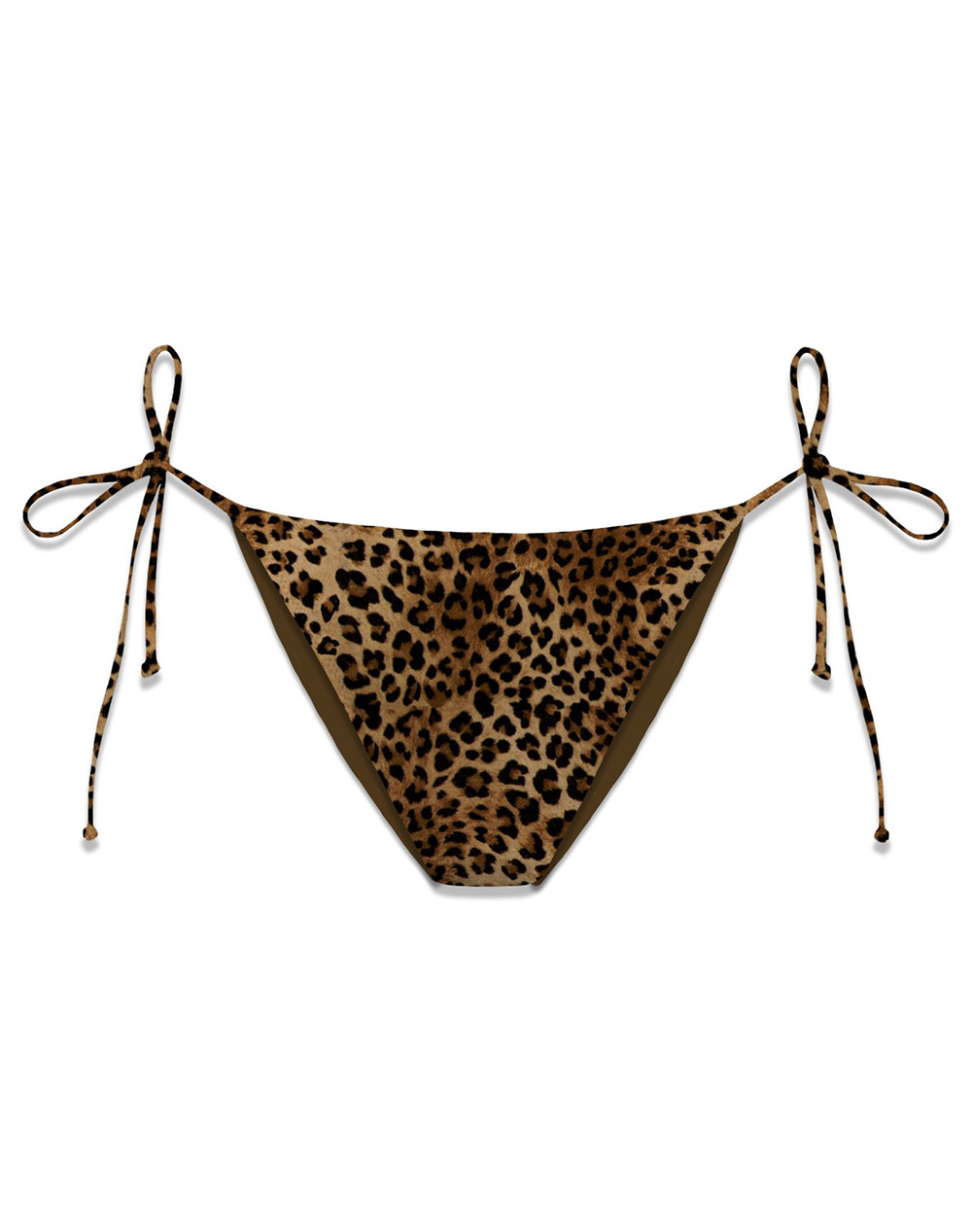MC2 VIRGO-NORMAL COVERAGE BOTTOM WITH SELF- TIE FASTENINGS-SAND LEOPARD 19 VIR0001-00190L-00190L Mixed