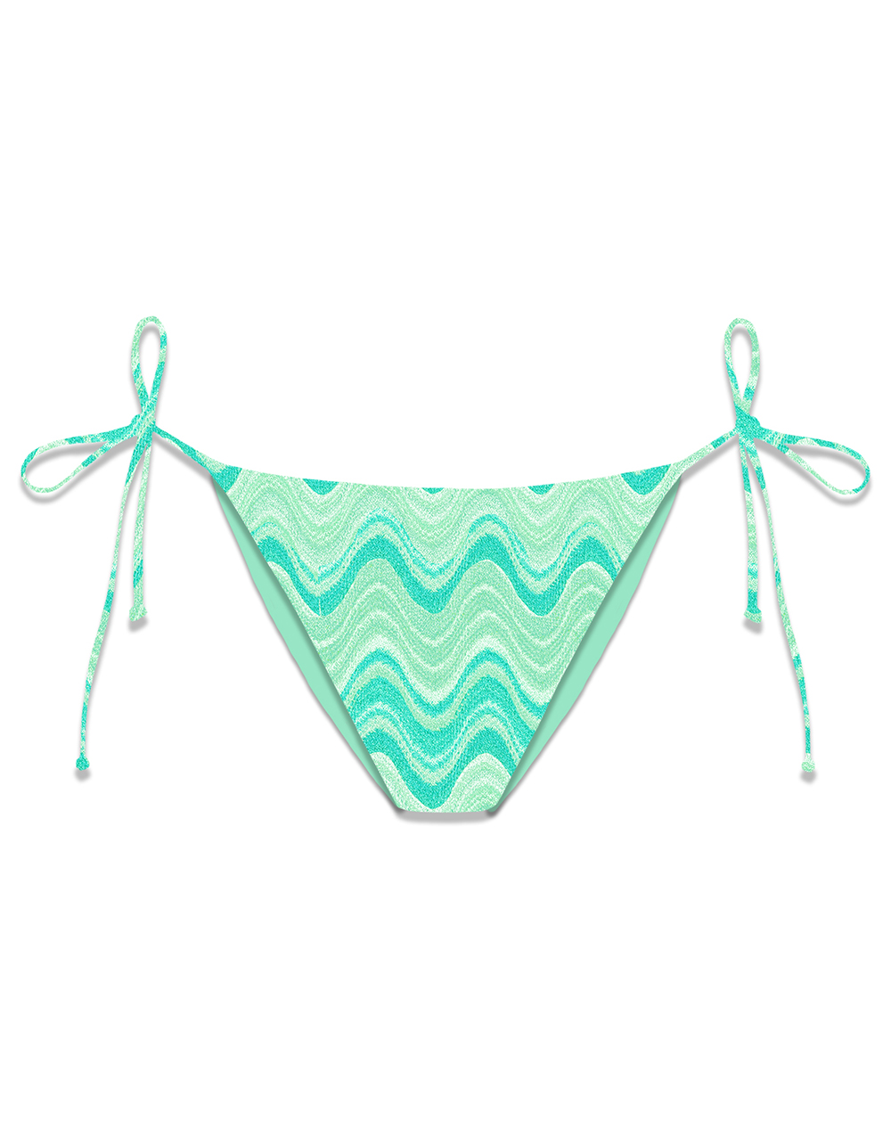 MC2 VIRGO-NORMAL COVERAGE BOTTOM WITH SELF- TIE FASTENINGS-RACHEL SEA WAVE SOFT 56 (EX COLOR 09174L) VIR0001-09260L-09260L Multi